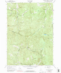 Delectable Mountain Vermont Historical topographic map, 1:24000 scale, 7.5 X 7.5 Minute, Year 1966