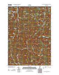Delectable Mountain Vermont Historical topographic map, 1:24000 scale, 7.5 X 7.5 Minute, Year 2012