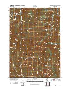 Delectable Mountain Vermont Historical topographic map, 1:24000 scale, 7.5 X 7.5 Minute, Year 2012