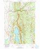 East Middlebury Vermont Historical topographic map, 1:24000 scale, 7.5 X 7.5 Minute, Year 1944