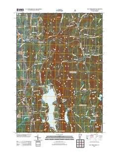 East Middlebury Vermont Historical topographic map, 1:24000 scale, 7.5 X 7.5 Minute, Year 2012