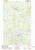 Enosburg Falls Vermont Historical topographic map, 1:24000 scale, 7.5 X 7.5 Minute, Year 1986