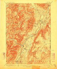 Equinox Vermont Historical topographic map, 1:62500 scale, 15 X 15 Minute, Year 1900