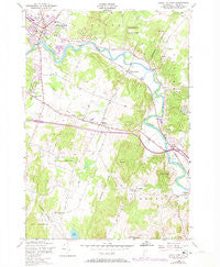 Essex Junction Vermont Historical topographic map, 1:24000 scale, 7.5 X 7.5 Minute, Year 1948
