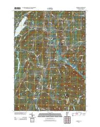 Fairfield Vermont Historical topographic map, 1:24000 scale, 7.5 X 7.5 Minute, Year 2012
