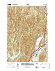 Fairlee Vermont Current topographic map, 1:24000 scale, 7.5 X 7.5 Minute, Year 2015