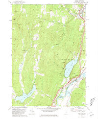 Fairlee Vermont Historical topographic map, 1:24000 scale, 7.5 X 7.5 Minute, Year 1981
