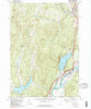 Fairlee Vermont Historical topographic map, 1:24000 scale, 7.5 X 7.5 Minute, Year 1981
