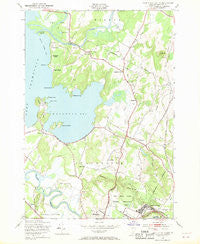 Fort Ethan Allen Vermont Historical topographic map, 1:24000 scale, 7.5 X 7.5 Minute, Year 1948