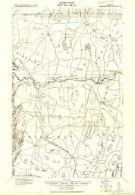 Franklin Pond Vermont Historical topographic map, 1:62500 scale, 15 X 15 Minute, Year 1920