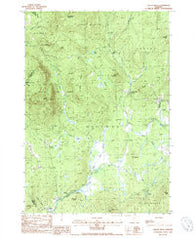 Gallup Mills Vermont Historical topographic map, 1:24000 scale, 7.5 X 7.5 Minute, Year 1988