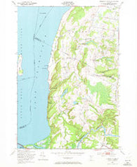 Georgia Plains Vermont Historical topographic map, 1:24000 scale, 7.5 X 7.5 Minute, Year 1948