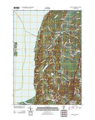 Georgia Plains Vermont Historical topographic map, 1:24000 scale, 7.5 X 7.5 Minute, Year 2012