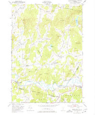 Gilson Mountain Vermont Historical topographic map, 1:24000 scale, 7.5 X 7.5 Minute, Year 1948