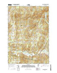Gilson Mountain Vermont Current topographic map, 1:24000 scale, 7.5 X 7.5 Minute, Year 2015