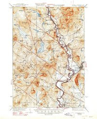 Guildhall Vermont Historical topographic map, 1:62500 scale, 15 X 15 Minute, Year 1937