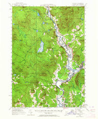 Guildhall Vermont Historical topographic map, 1:62500 scale, 15 X 15 Minute, Year 1956