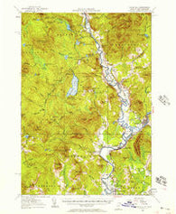 Guildhall Vermont Historical topographic map, 1:62500 scale, 15 X 15 Minute, Year 1956