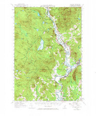 Guildhall Vermont Historical topographic map, 1:62500 scale, 15 X 15 Minute, Year 1956