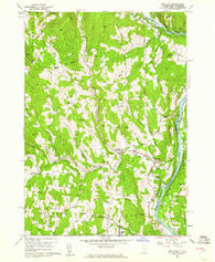 Hartland Vermont Historical topographic map, 1:24000 scale, 7.5 X 7.5 Minute, Year 1959