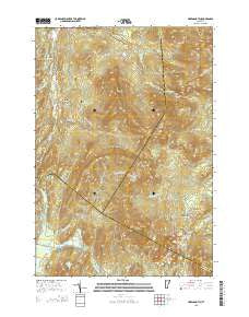 Hazens Notch Vermont Current topographic map, 1:24000 scale, 7.5 X 7.5 Minute, Year 2015
