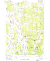 Hinesburg Vermont Historical topographic map, 1:24000 scale, 7.5 X 7.5 Minute, Year 1948