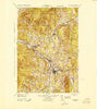 Hyde Park Vermont Historical topographic map, 1:62500 scale, 15 X 15 Minute, Year 1943
