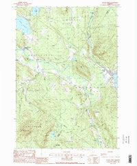 Island Pond Vermont Historical topographic map, 1:24000 scale, 7.5 X 7.5 Minute, Year 1988