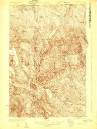 Island Pond Vermont Historical topographic map, 1:48000 scale, 15 X 15 Minute, Year 1924