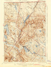 Island Pond Vermont Historical topographic map, 1:62500 scale, 15 X 15 Minute, Year 1926
