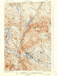 Island Pond Vermont Historical topographic map, 1:62500 scale, 15 X 15 Minute, Year 1926