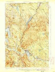 Island Pond Vermont Historical topographic map, 1:62500 scale, 15 X 15 Minute, Year 1926