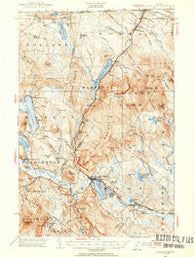 Island Pond Vermont Historical topographic map, 1:62500 scale, 15 X 15 Minute, Year 1953
