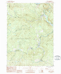 Jamaica Vermont Historical topographic map, 1:24000 scale, 7.5 X 7.5 Minute, Year 1986