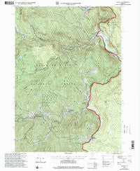 Jamaica Vermont Historical topographic map, 1:24000 scale, 7.5 X 7.5 Minute, Year 1997