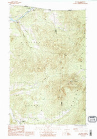 Jay Peak Vermont Historical topographic map, 1:24000 scale, 7.5 X 7.5 Minute, Year 1986