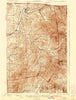 Jay Peak Vermont Historical topographic map, 1:62500 scale, 15 X 15 Minute, Year 1925