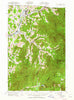 Jay Peak Vermont Historical topographic map, 1:62500 scale, 15 X 15 Minute, Year 1953