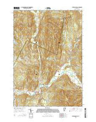 Jeffersonville Vermont Current topographic map, 1:24000 scale, 7.5 X 7.5 Minute, Year 2015