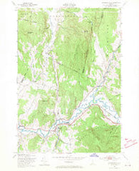 Jeffersonville Vermont Historical topographic map, 1:24000 scale, 7.5 X 7.5 Minute, Year 1948