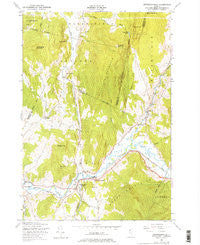 Jeffersonville Vermont Historical topographic map, 1:24000 scale, 7.5 X 7.5 Minute, Year 1948