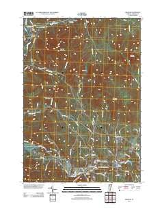 Johnson Vermont Historical topographic map, 1:24000 scale, 7.5 X 7.5 Minute, Year 2012