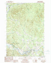 Johnson Vermont Historical topographic map, 1:24000 scale, 7.5 X 7.5 Minute, Year 1986