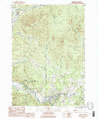Johnson Vermont Historical topographic map, 1:24000 scale, 7.5 X 7.5 Minute, Year 1986