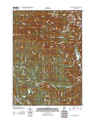 Killington Peak Vermont Historical topographic map, 1:24000 scale, 7.5 X 7.5 Minute, Year 2012