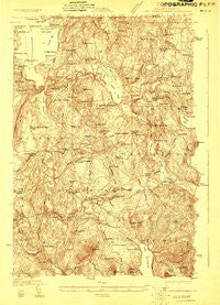 Lake Memphremagog Vermont Historical topographic map, 1:48000 scale, 15 X 15 Minute, Year 1923