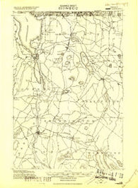 Lake Memphremagog Vermont Historical topographic map, 1:62500 scale, 15 X 15 Minute, Year 1919
