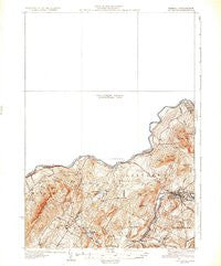 Littleton New Hampshire Historical topographic map, 1:62500 scale, 15 X 15 Minute, Year 1931
