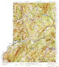 Littleton New Hampshire Historical topographic map, 1:62500 scale, 15 X 15 Minute, Year 1935