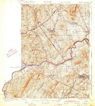 Littleton New Hampshire Historical topographic map, 1:62500 scale, 15 X 15 Minute, Year 1935